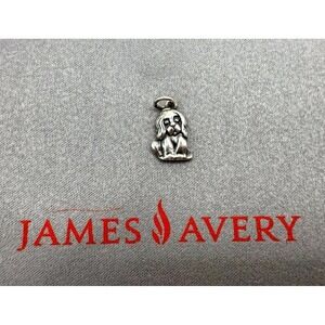 James Avery Sterling Silver RETIRED Dog Charm